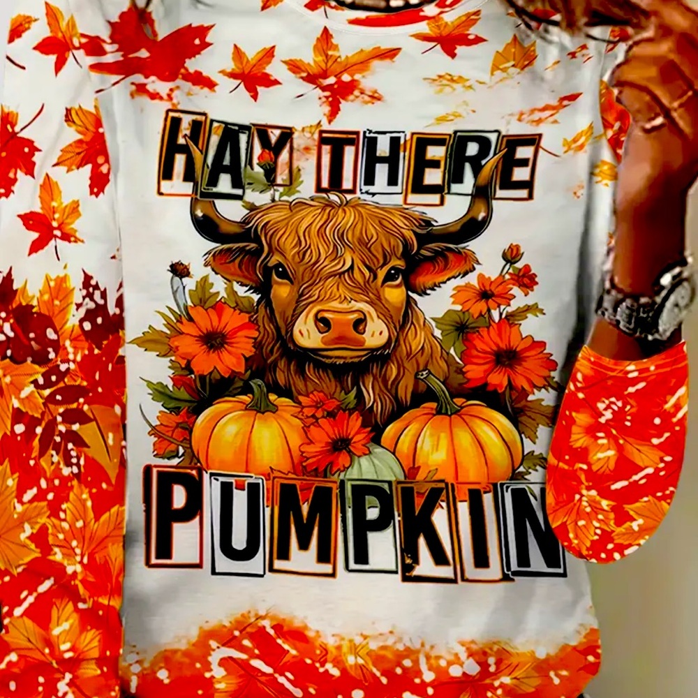 Well…Hay There Pumpkin 🎃…What a Cute Way to Welcome in Fall!!!  2X